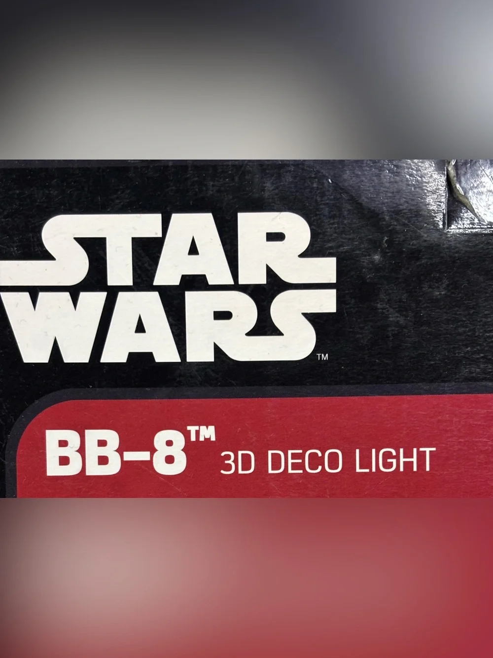 Star Wars BB-8 3D Lamp – Wall Night Light with Crack Effect